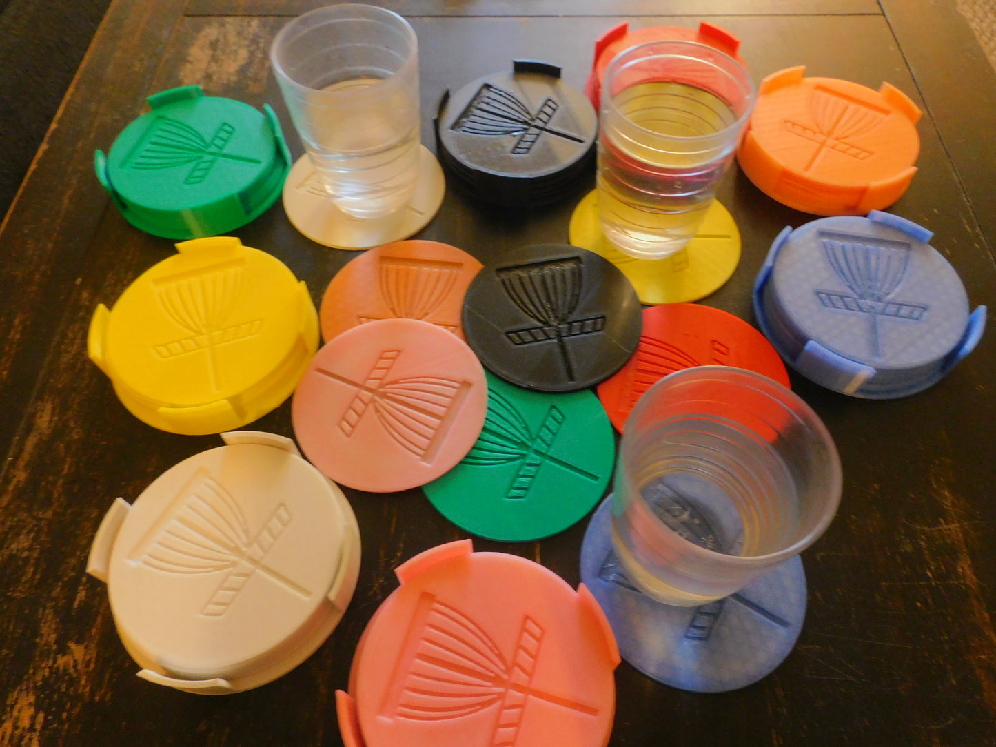 Disc Golf Coasters