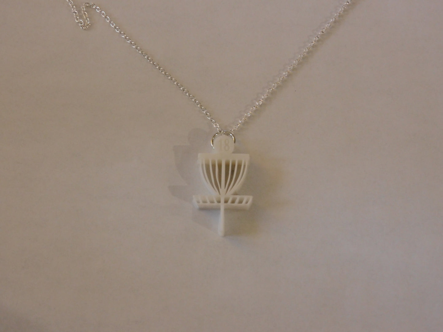 Disc Golf Basket Necklace