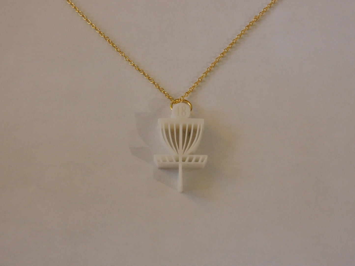 Disc Golf Basket Necklace