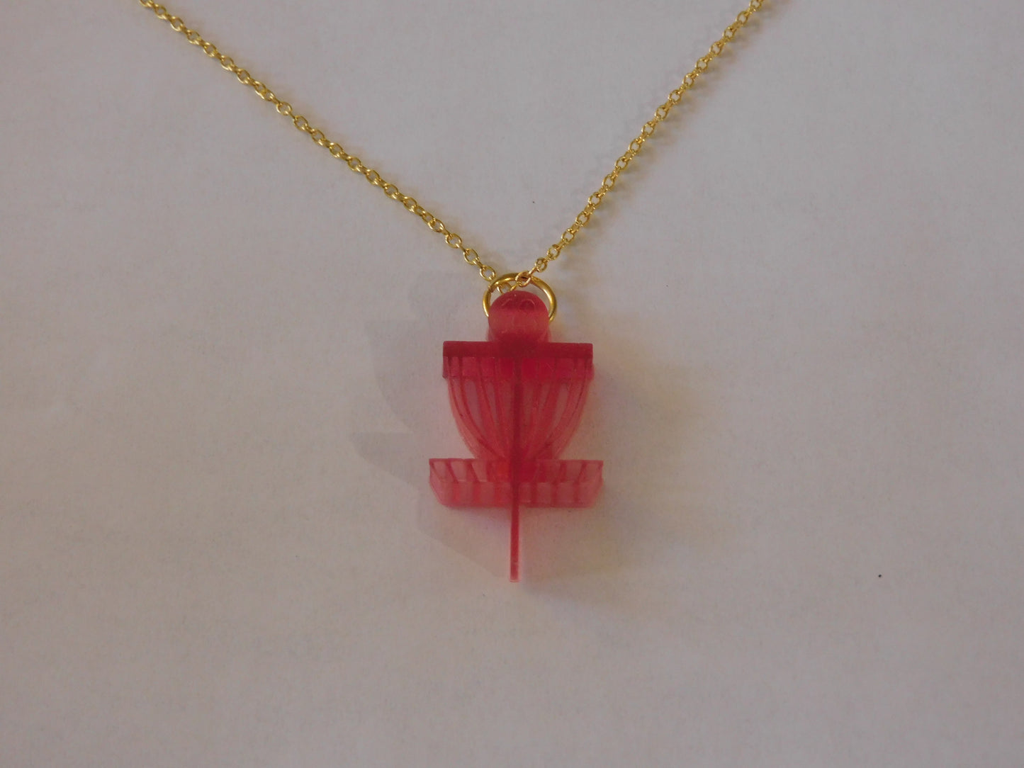 Disc Golf Basket Necklace
