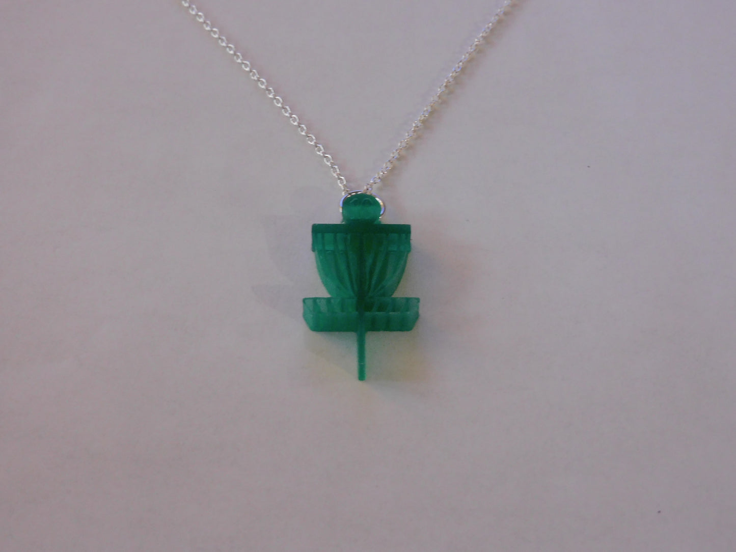Disc Golf Basket Necklace
