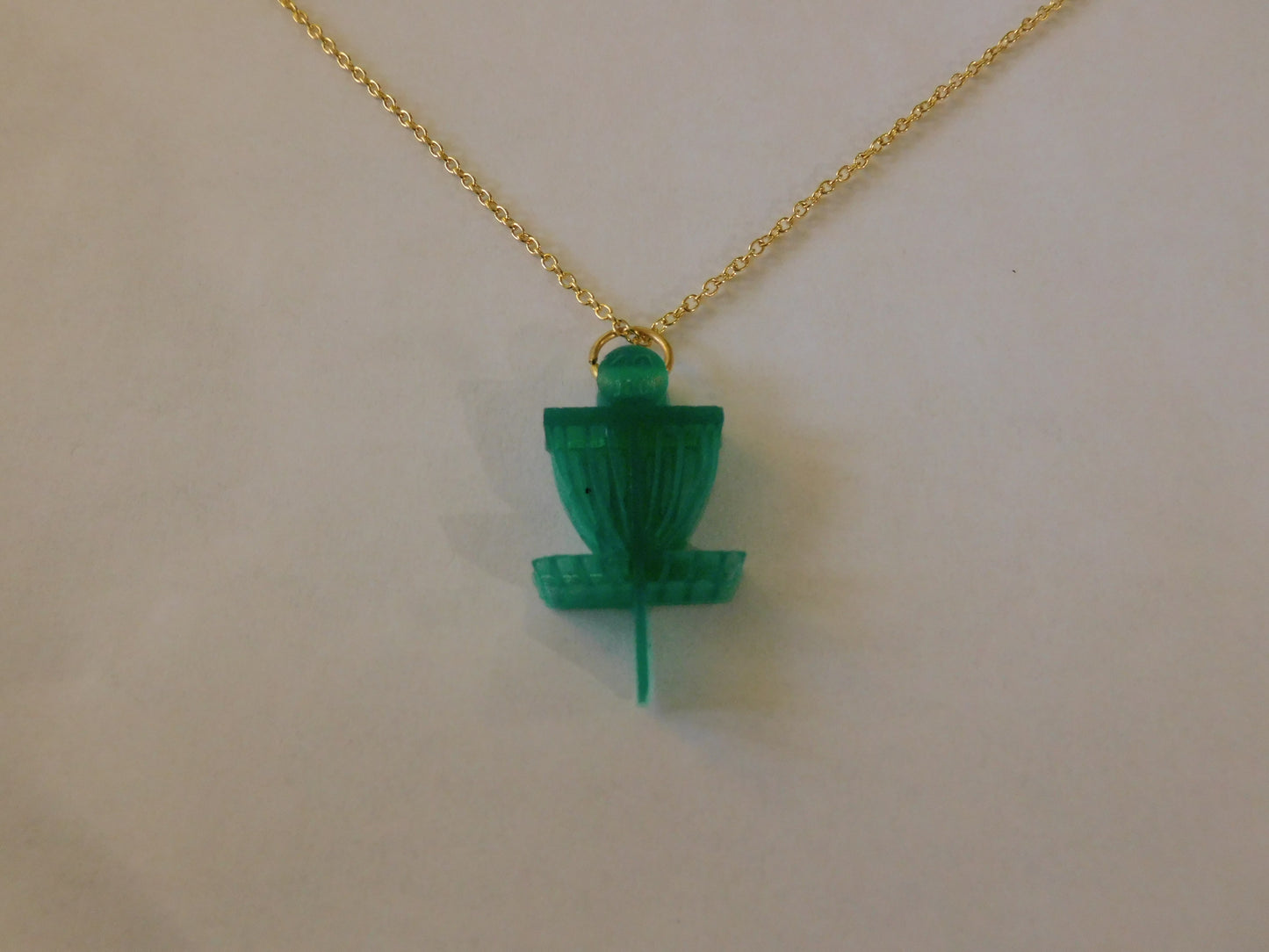 Disc Golf Basket Necklace