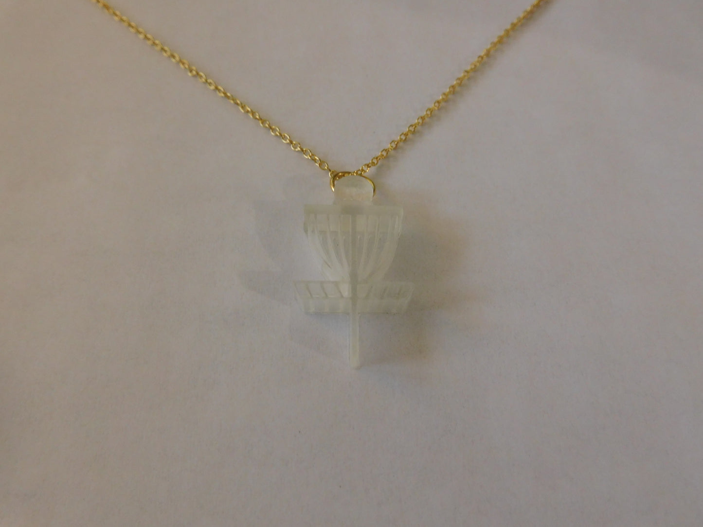 Disc Golf Basket Necklace