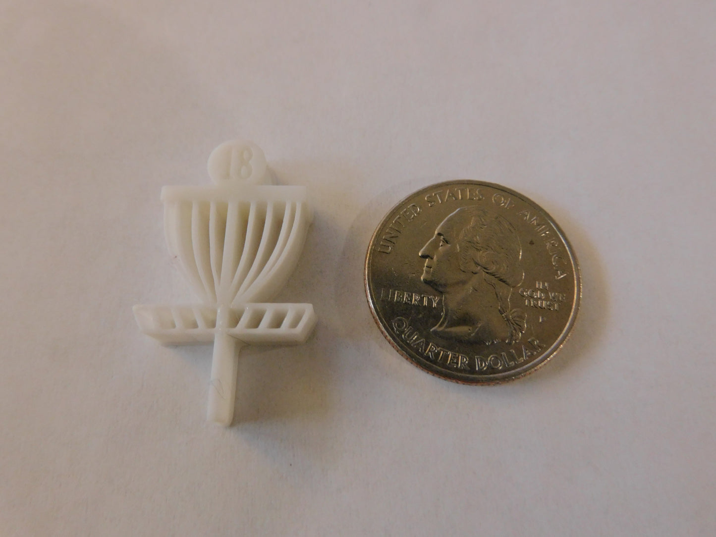 Disc Golf Basket Necklace