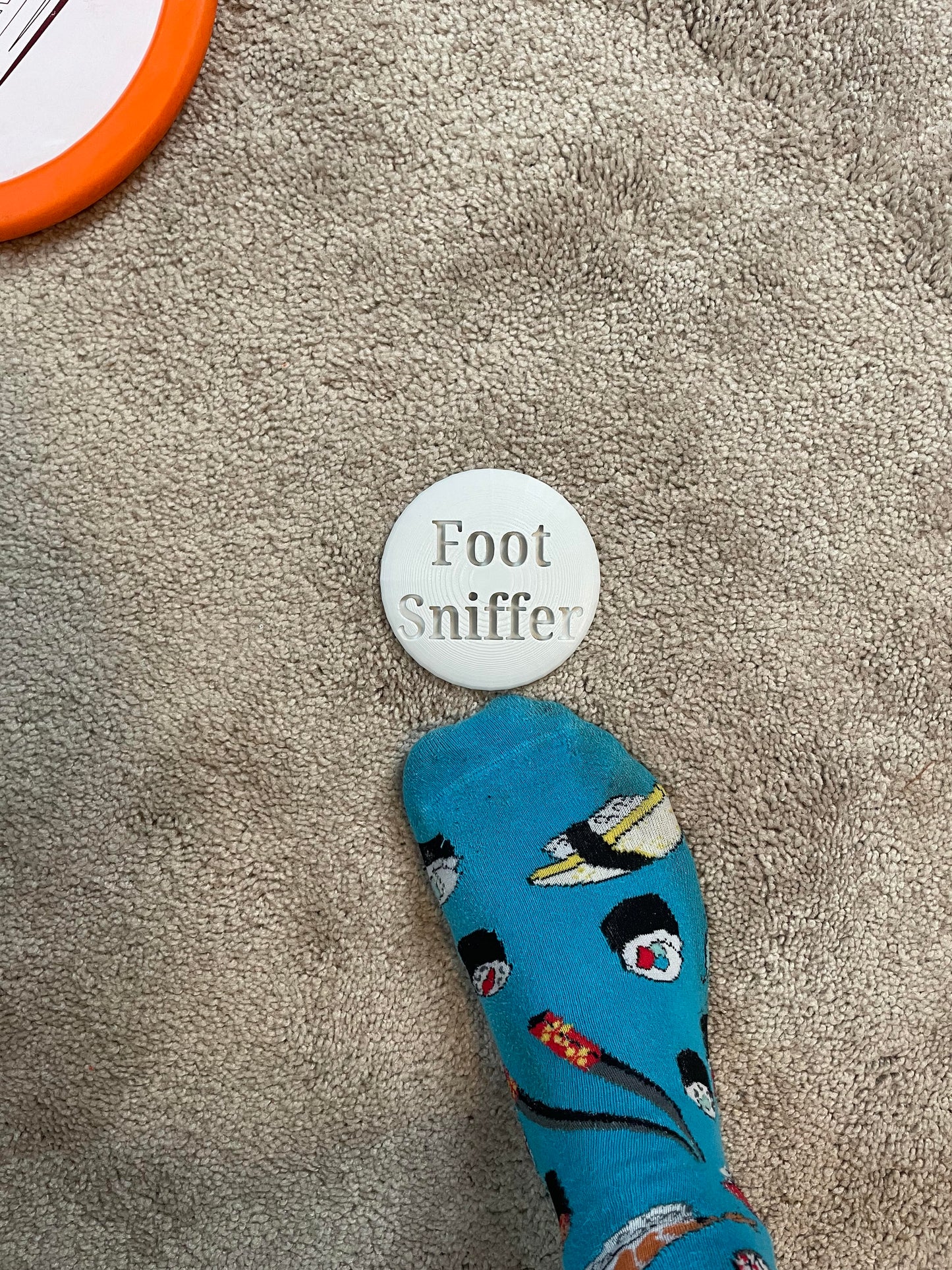 Foot Sniffer Disc Golf Mini