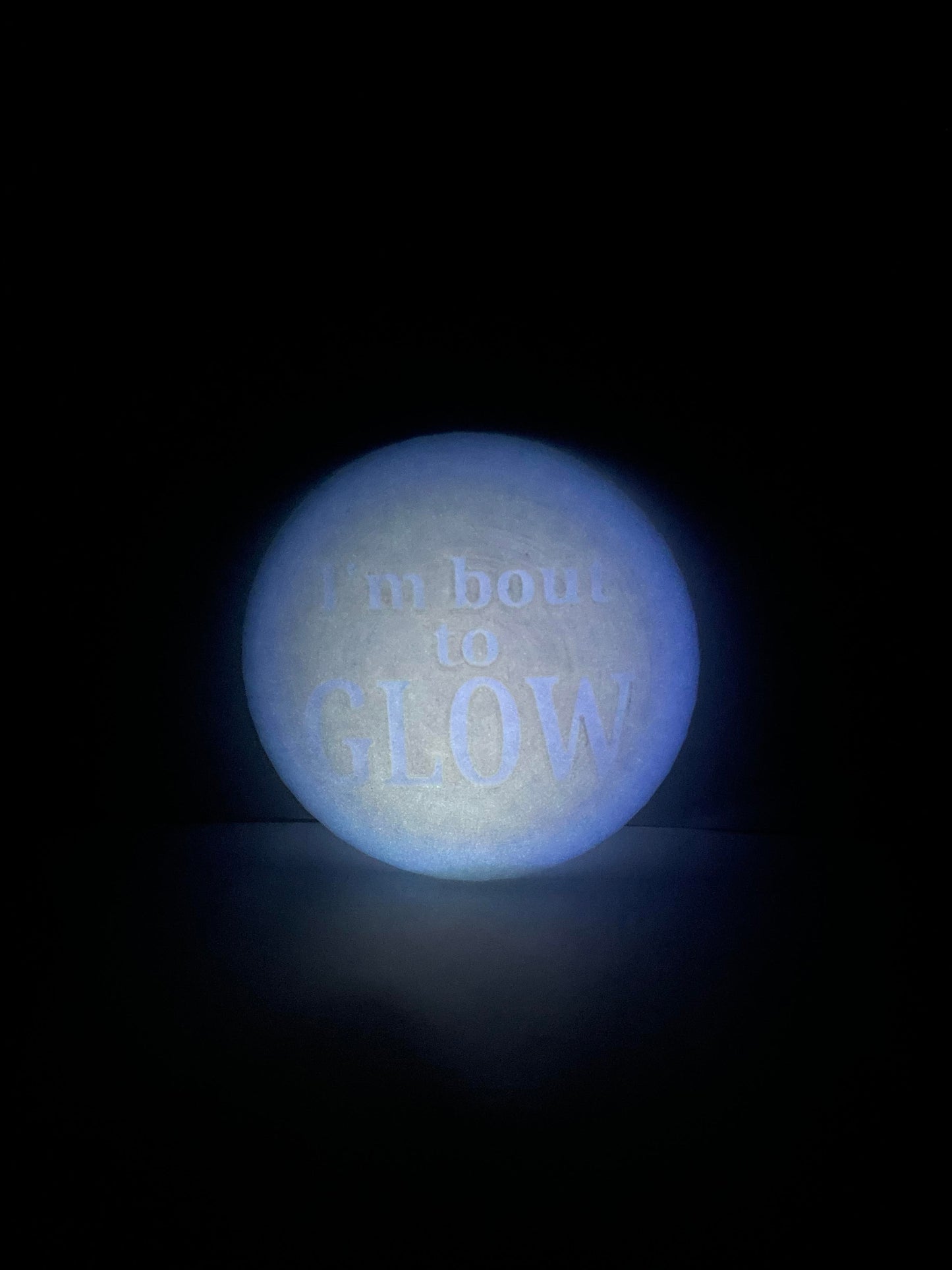 Glow in the Dark Disc Golf Mini