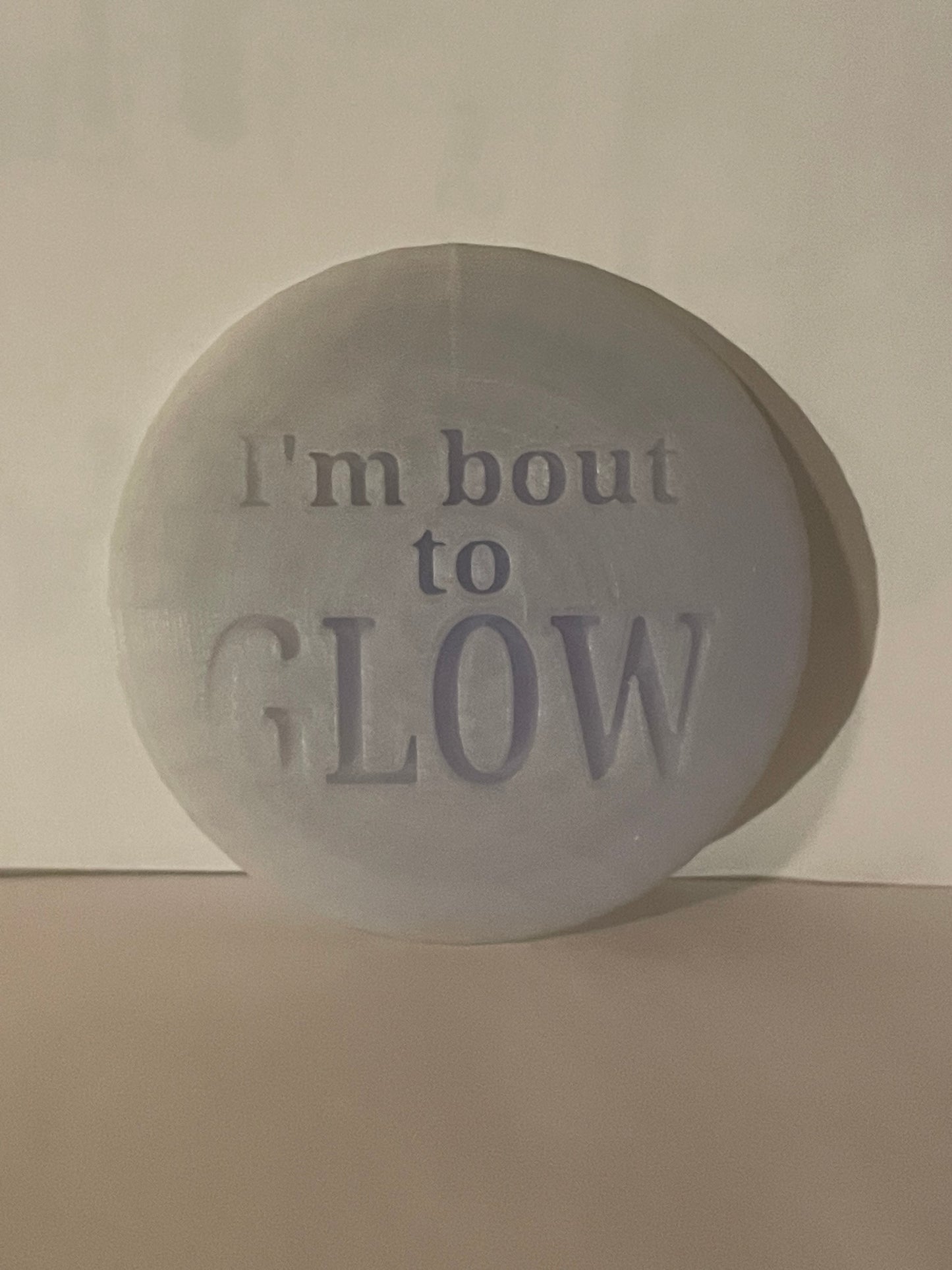 Glow in the Dark Disc Golf Mini