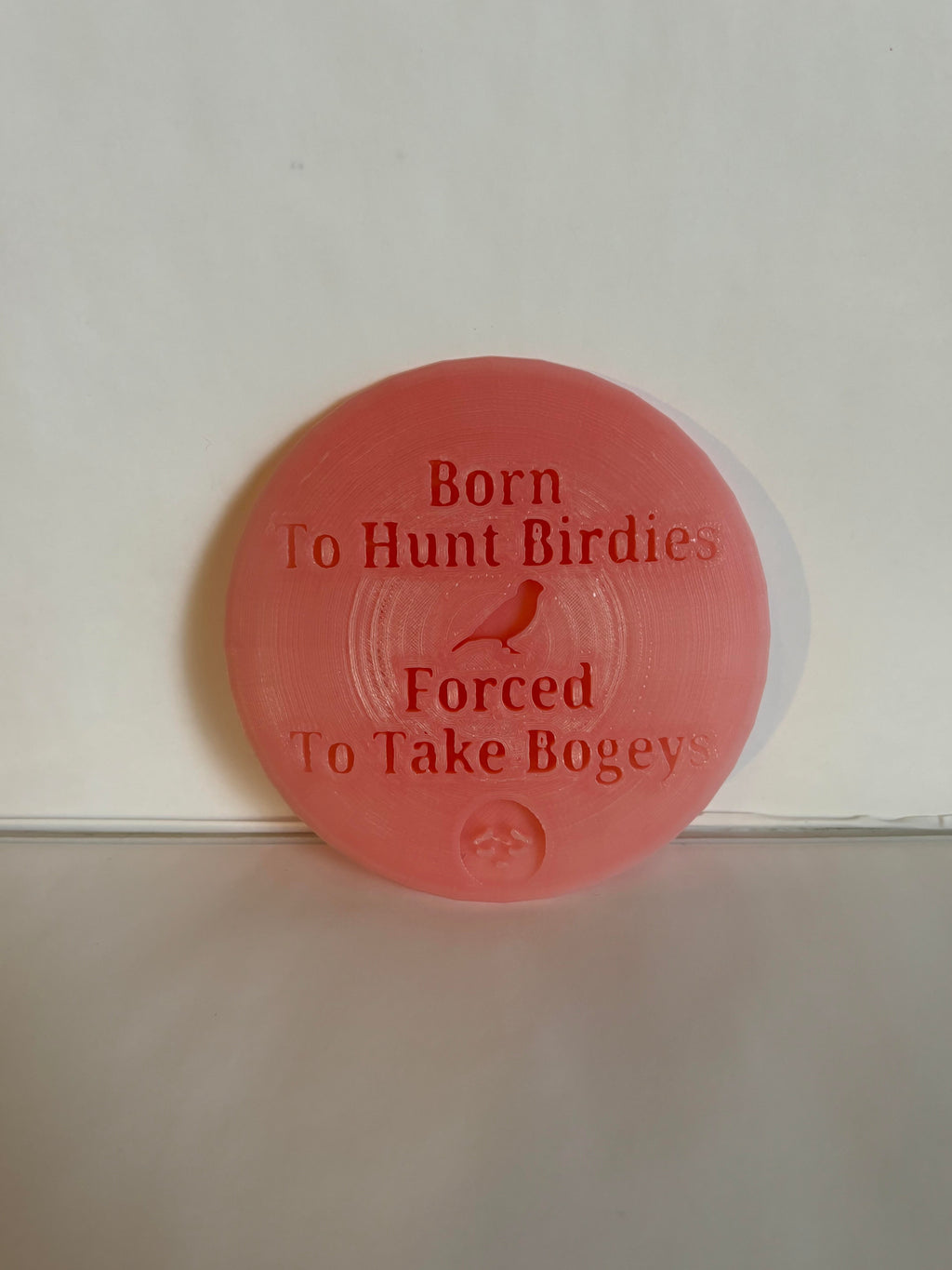 Born To Hunt Birdies Forced To Take Bogeys Disc Golf Mini