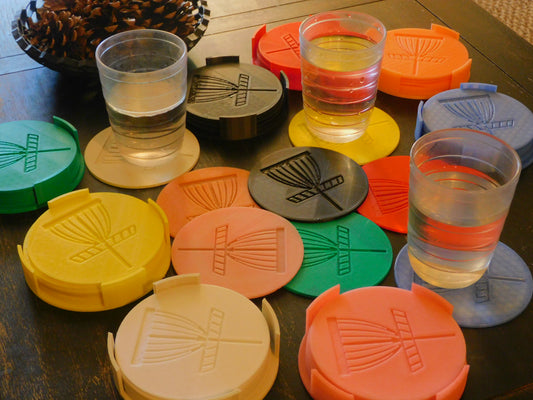 Disc Golf Coasters