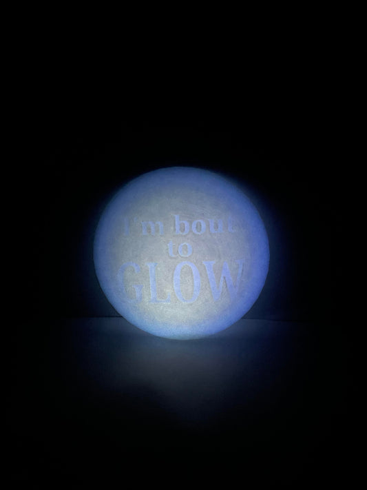 Glow in the Dark Disc Golf Mini