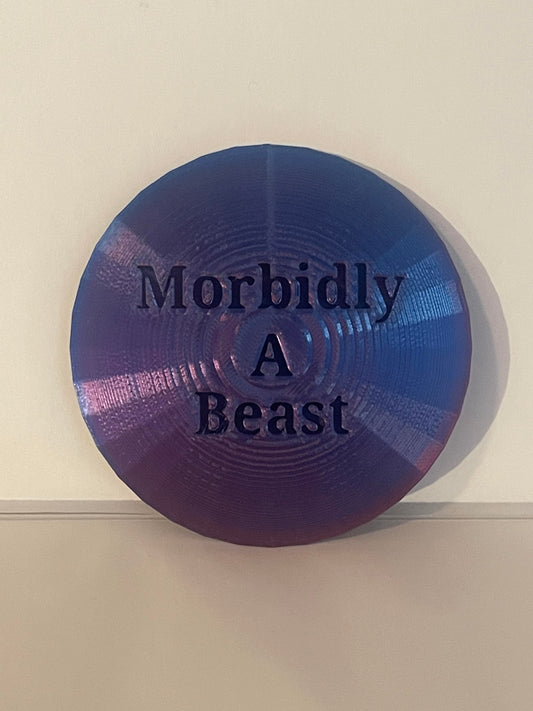 Morbidly A Beast Disc Golf Mini