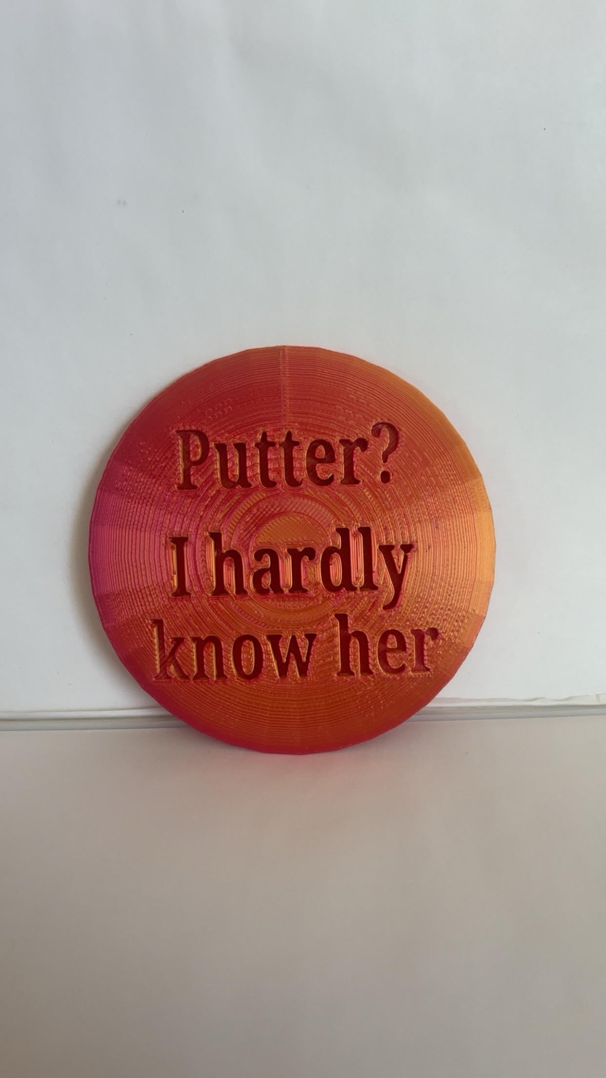 Putter? I Hardly Know Her