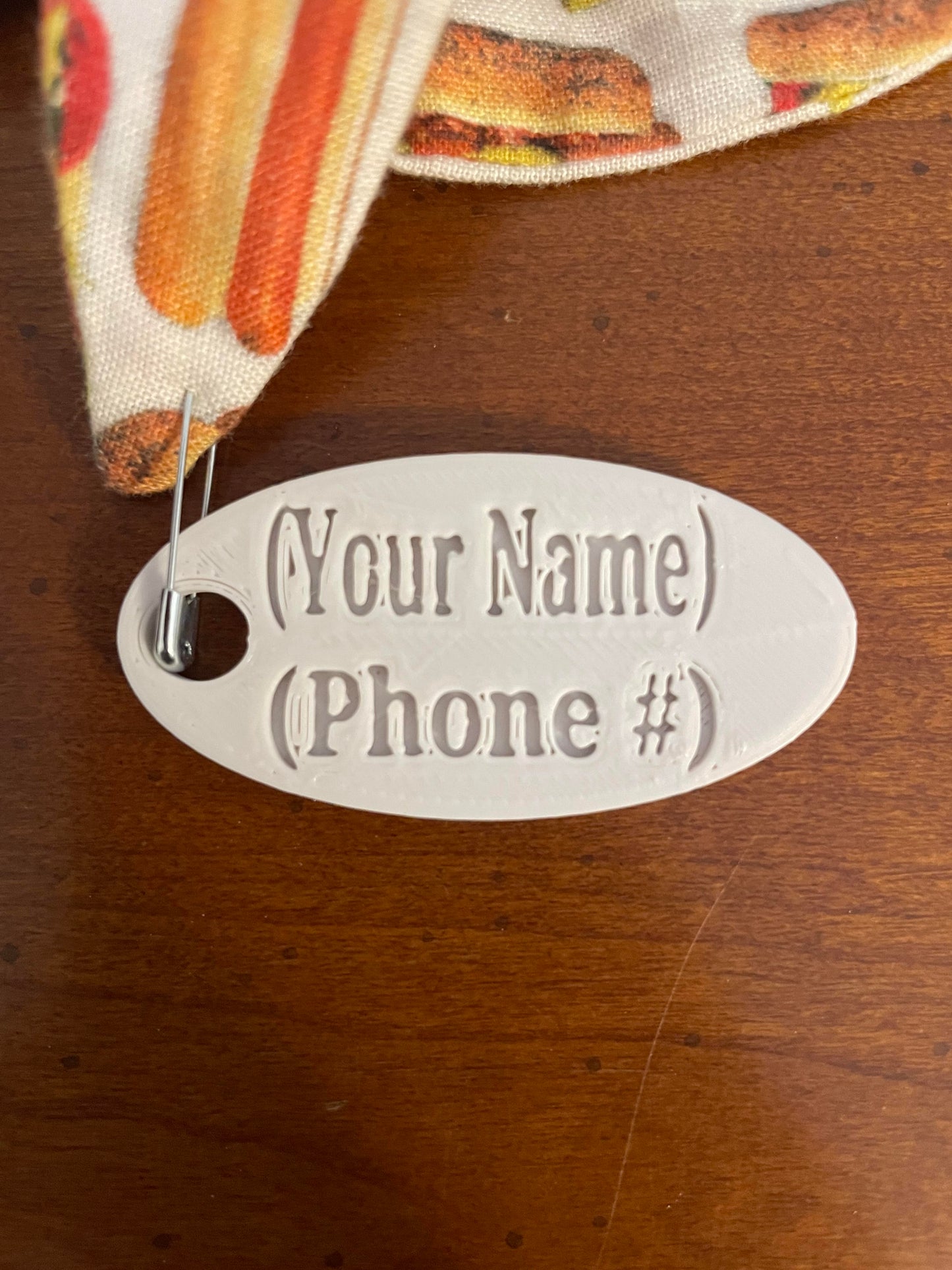 Customizable Sack Tag