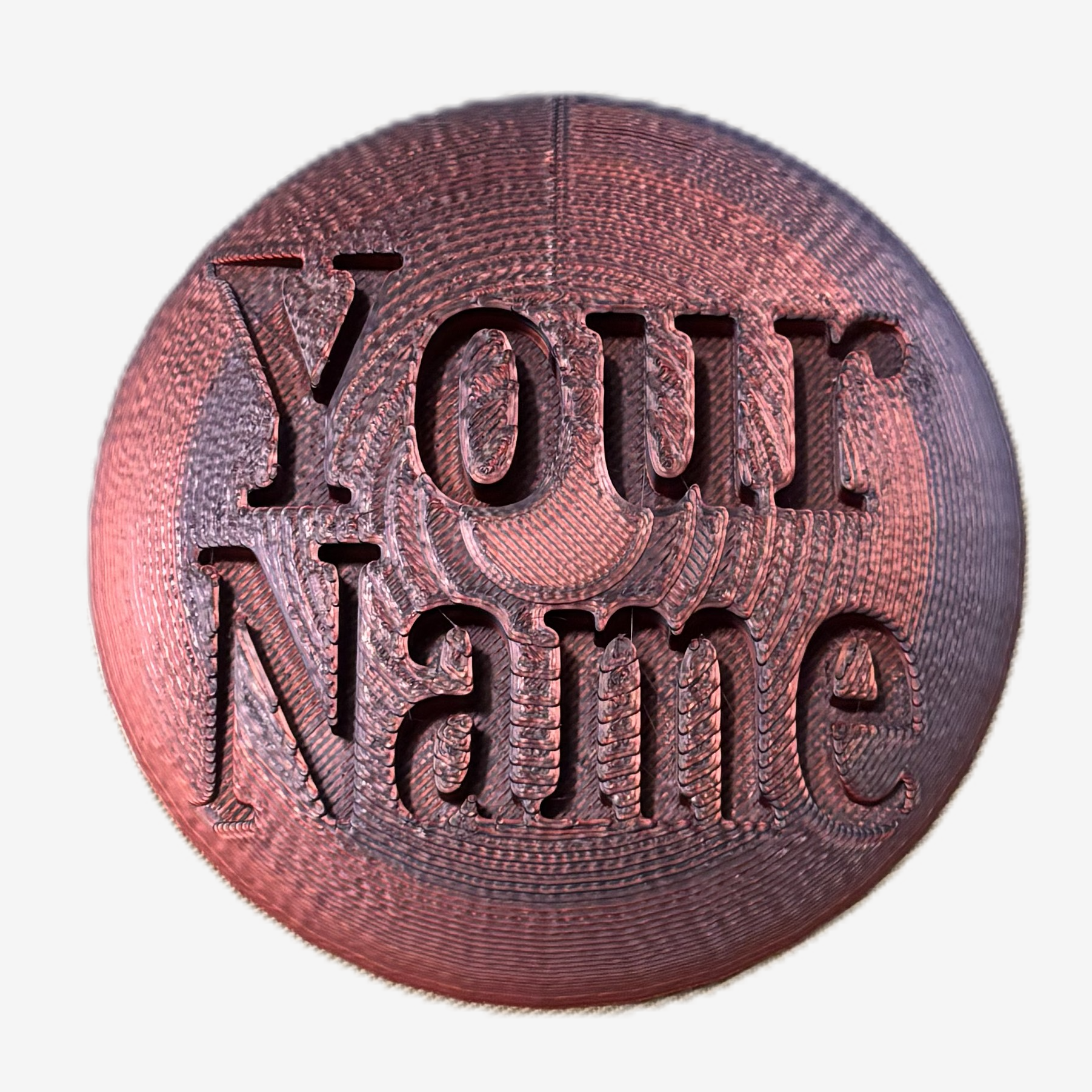 Customizable Disc Golf Mini