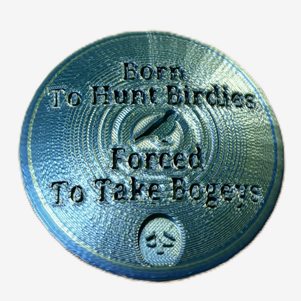 Born To Hunt Birdies Forced To Take Bogeys Disc Golf Mini