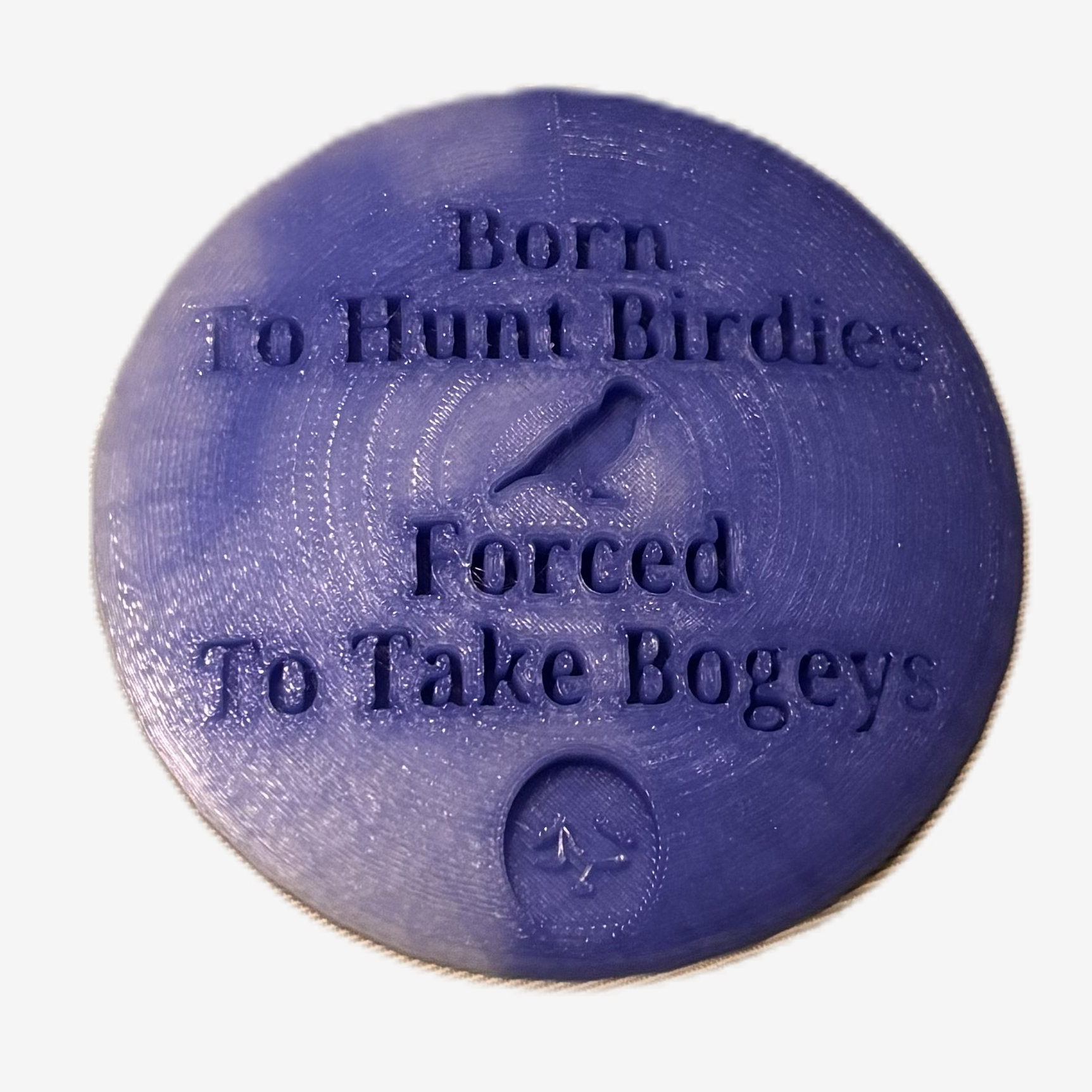 Born To Hunt Birdies Forced To Take Bogeys Disc Golf Mini