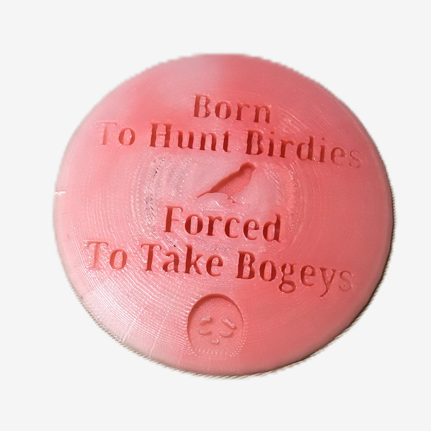 Born To Hunt Birdies Forced To Take Bogeys Disc Golf Mini
