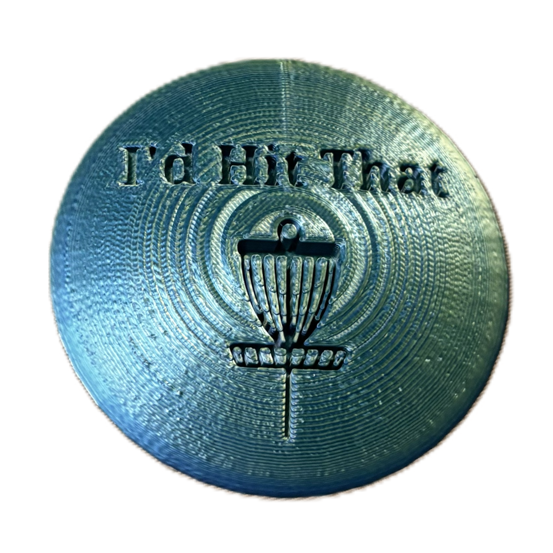 I'd Hit That Disc Golf Mini
