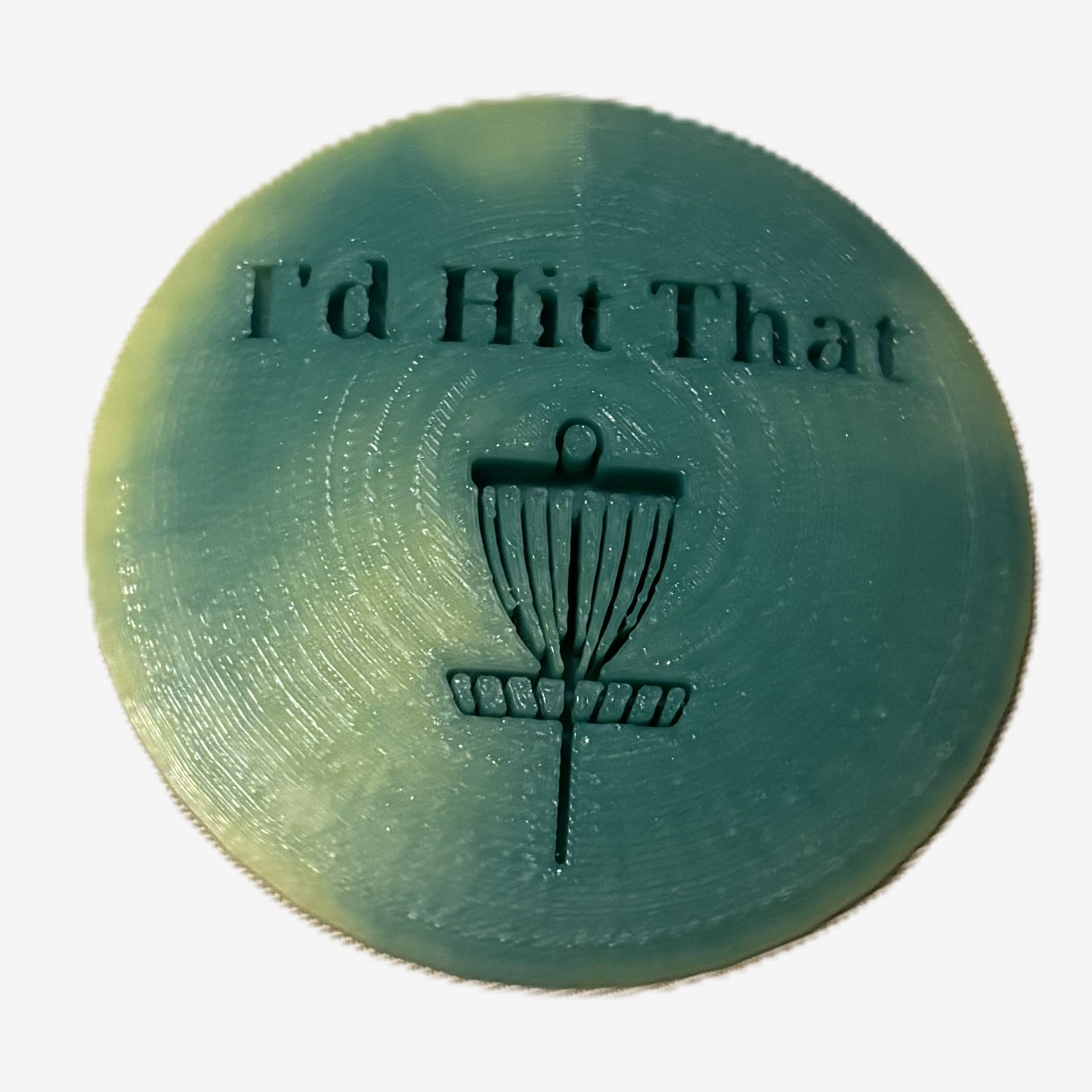 I'd Hit That Disc Golf Mini