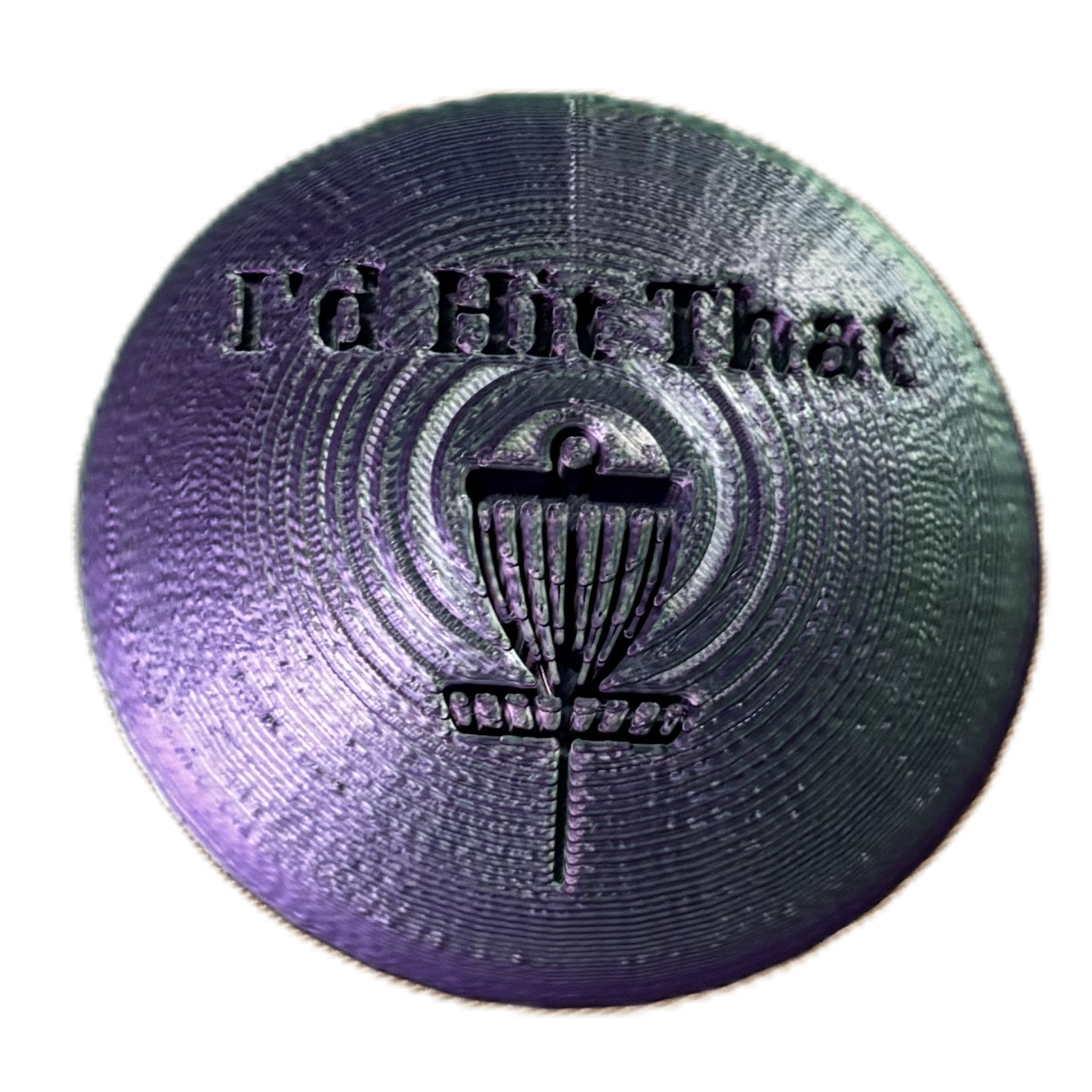 I'd Hit That Disc Golf Mini