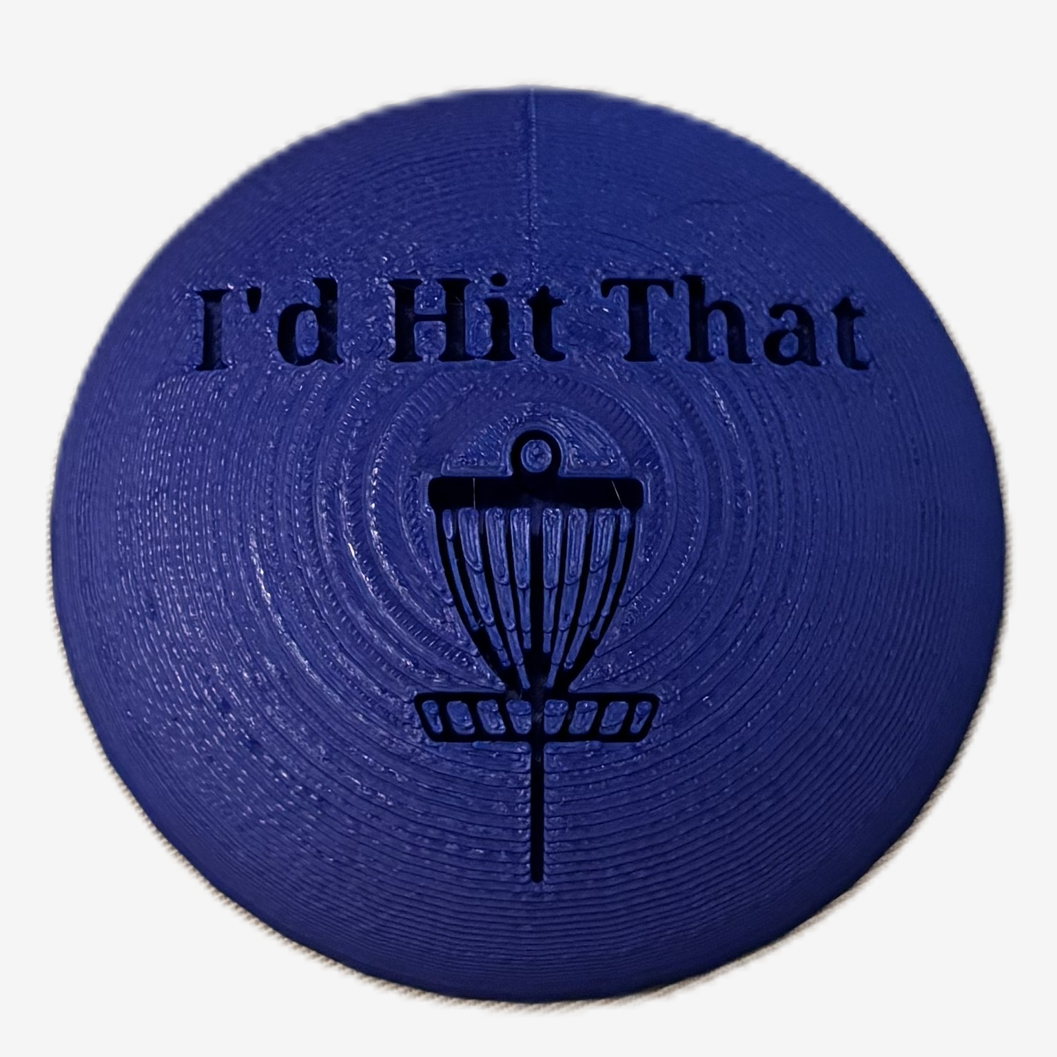 I'd Hit That Disc Golf Mini