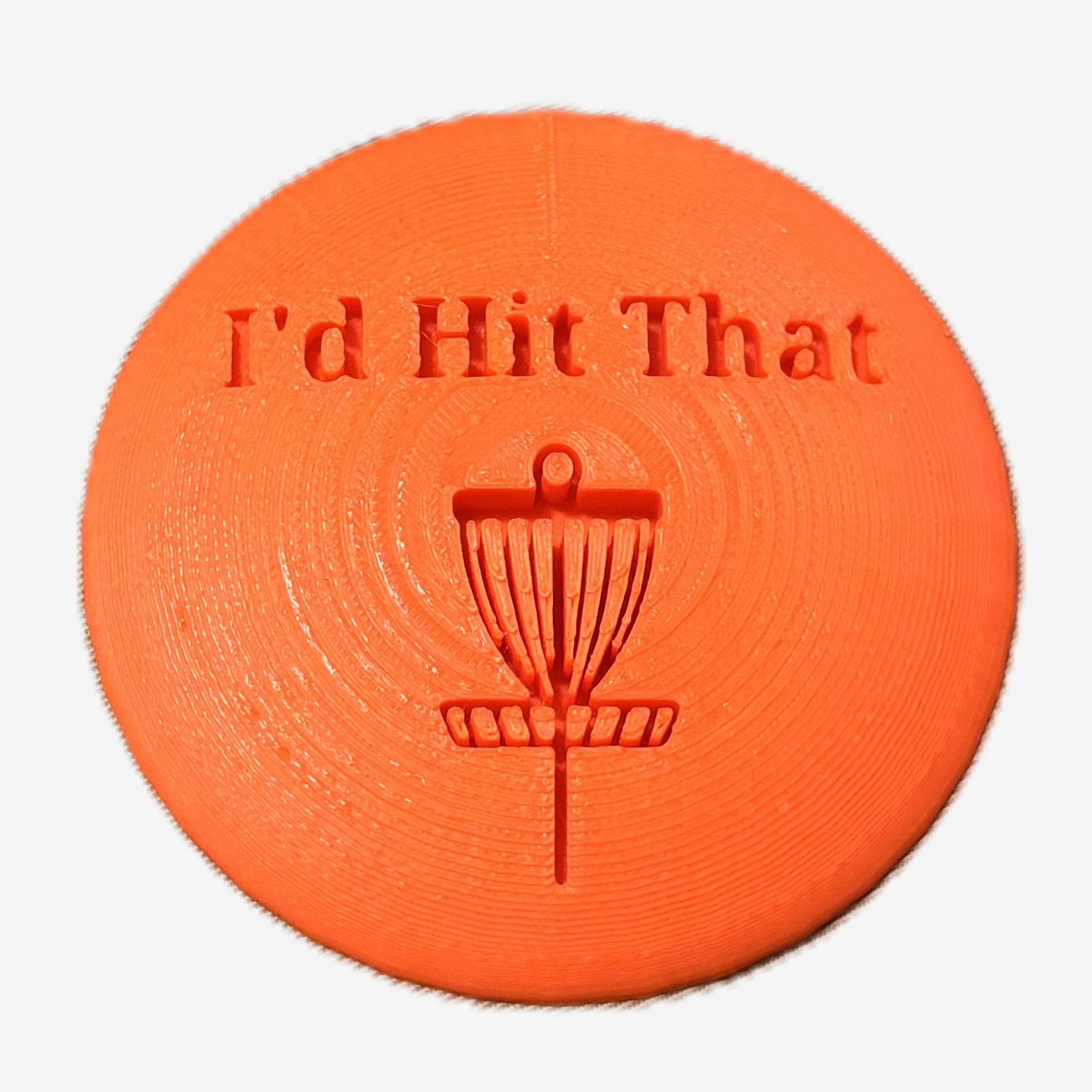 I'd Hit That Disc Golf Mini