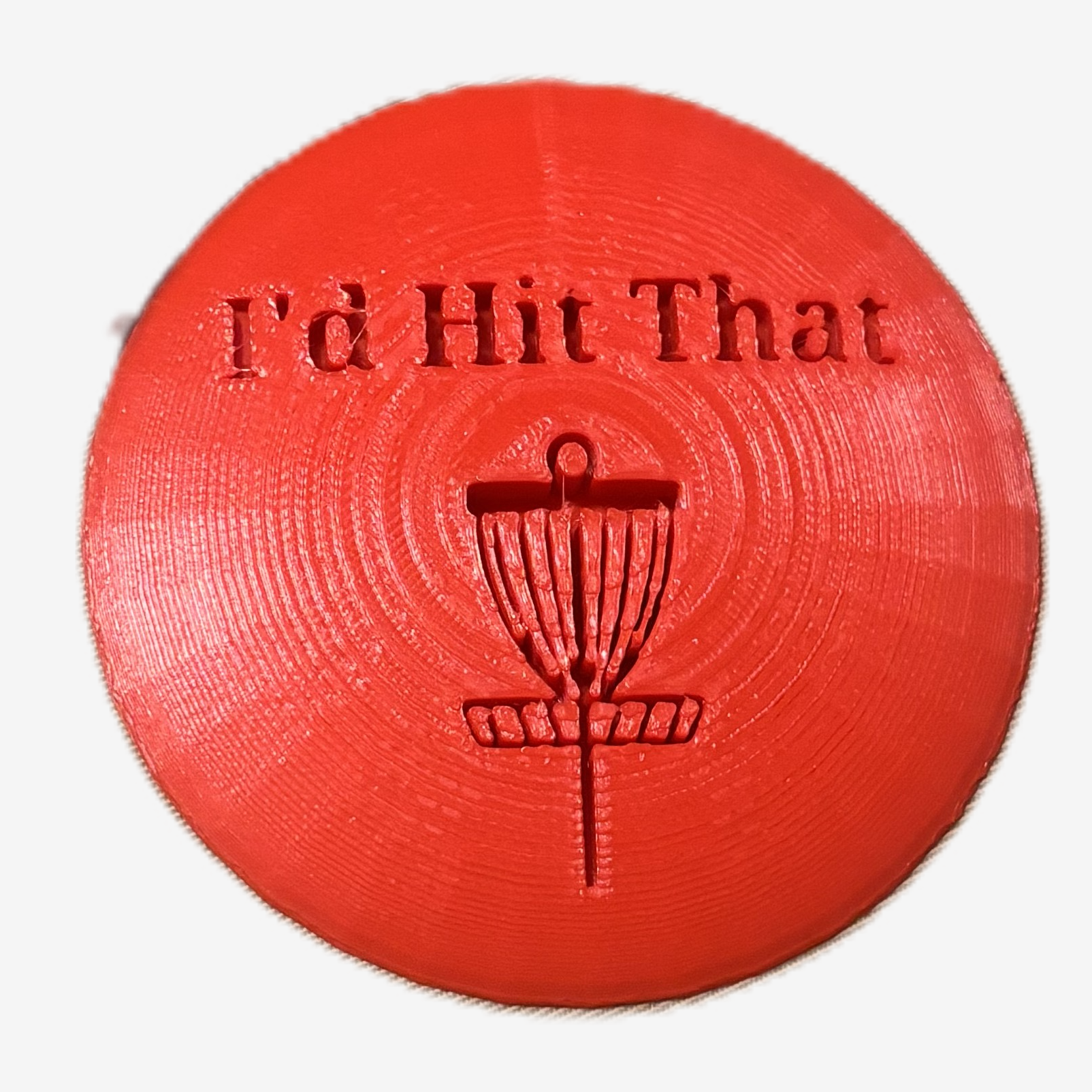 I'd Hit That Disc Golf Mini