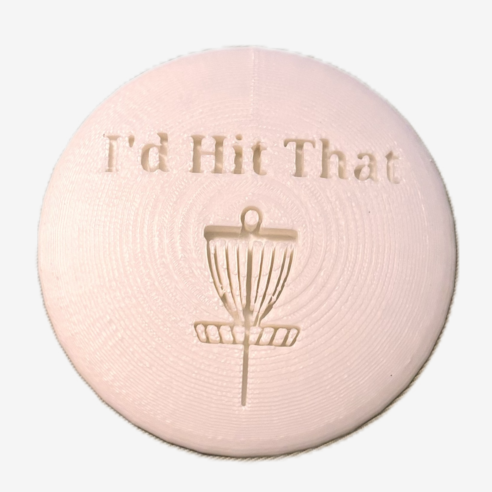 I'd Hit That Disc Golf Mini