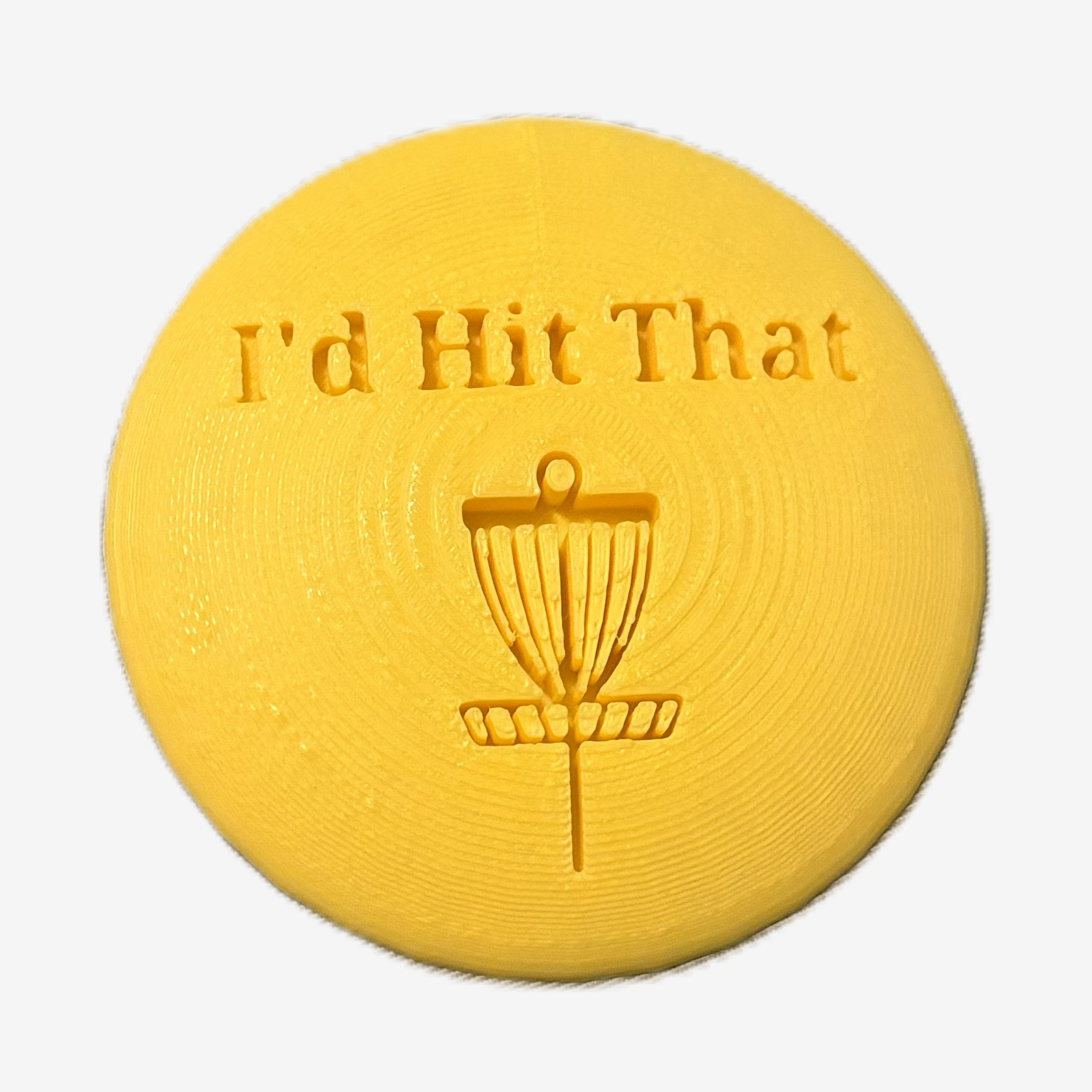 I'd Hit That Disc Golf Mini