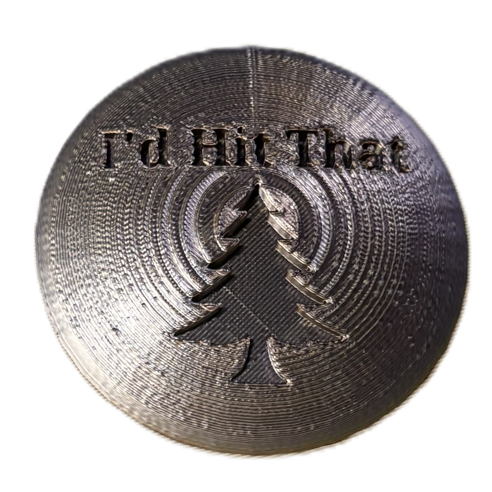 I'd Hit That Tree Disc Golf Mini