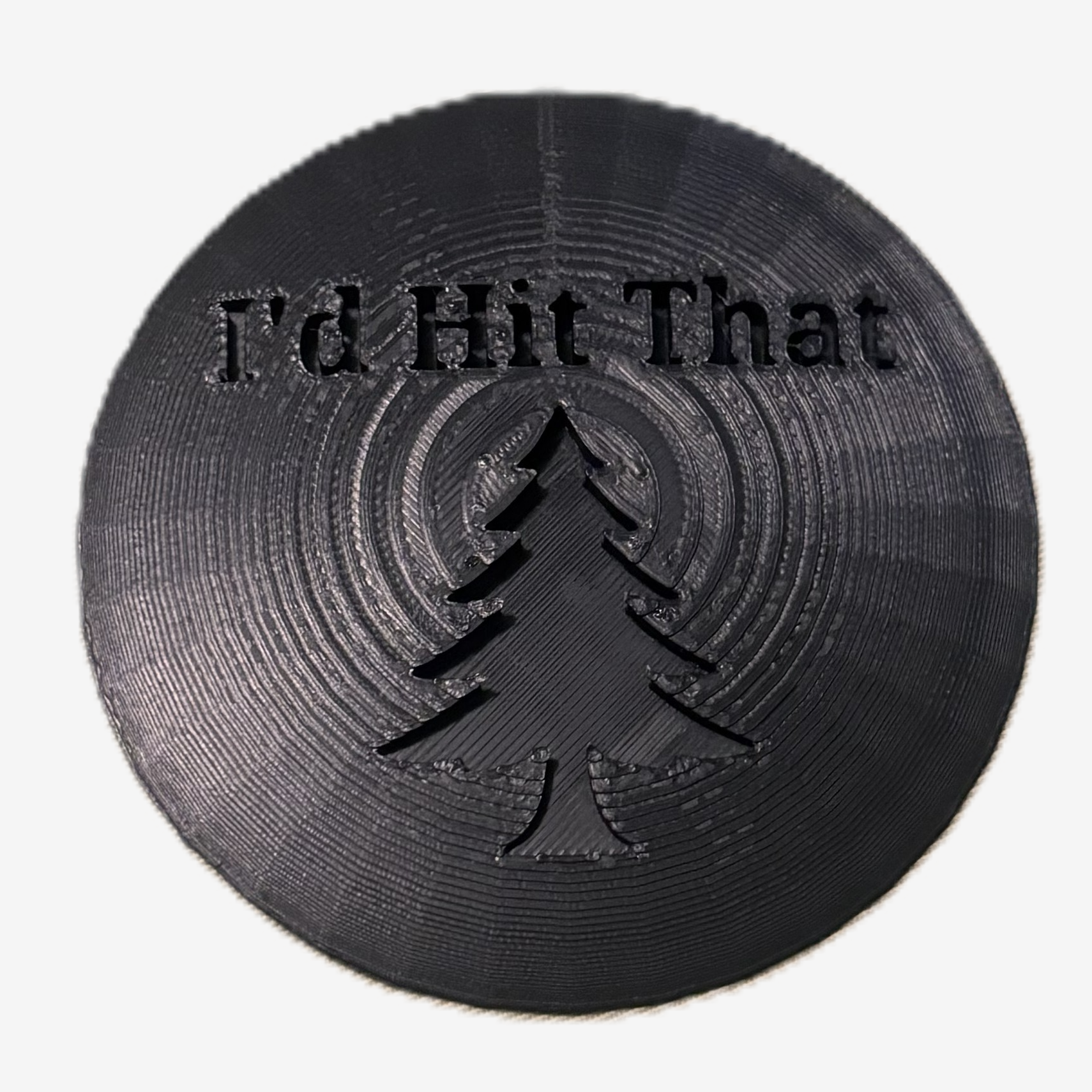 I'd Hit That Tree Disc Golf Mini