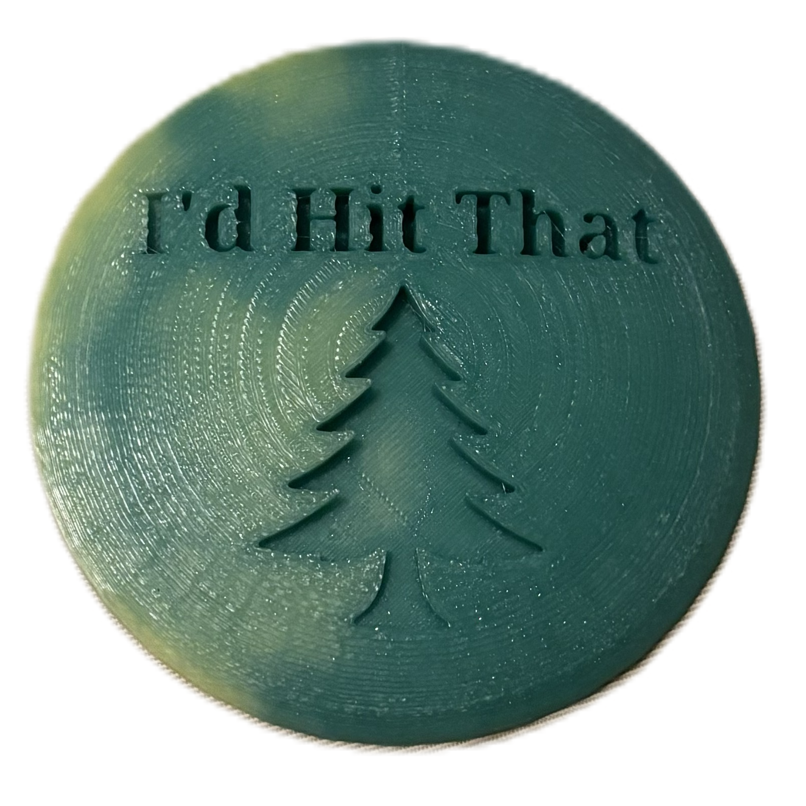 I'd Hit That Tree Disc Golf Mini