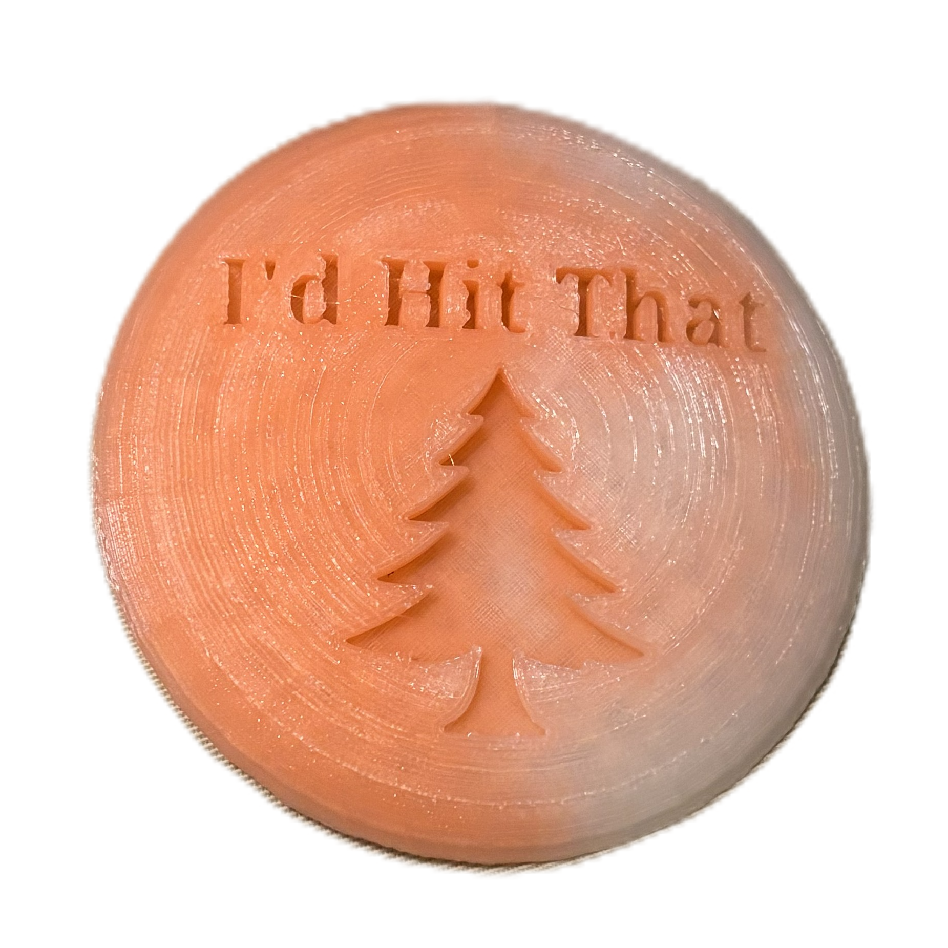 I'd Hit That Tree Disc Golf Mini