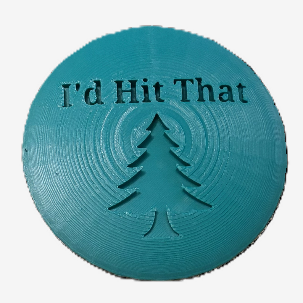 I'd Hit That Tree Disc Golf Mini