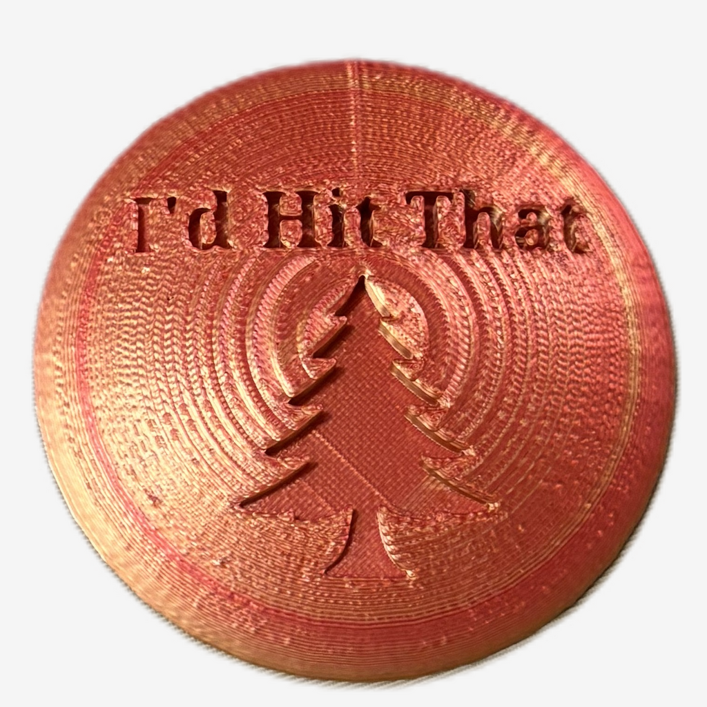 I'd Hit That Tree Disc Golf Mini