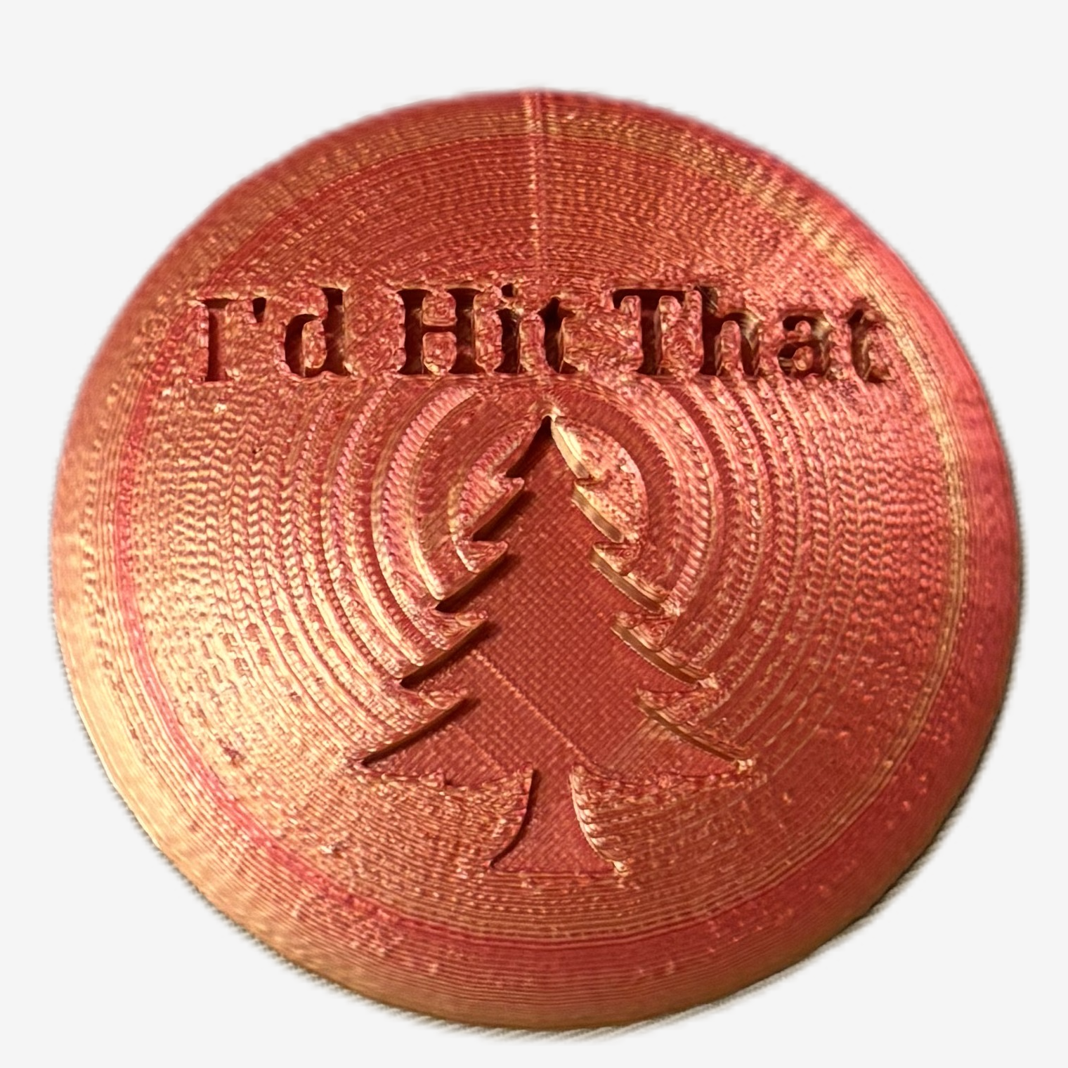 I'd Hit That Tree Disc Golf Mini
