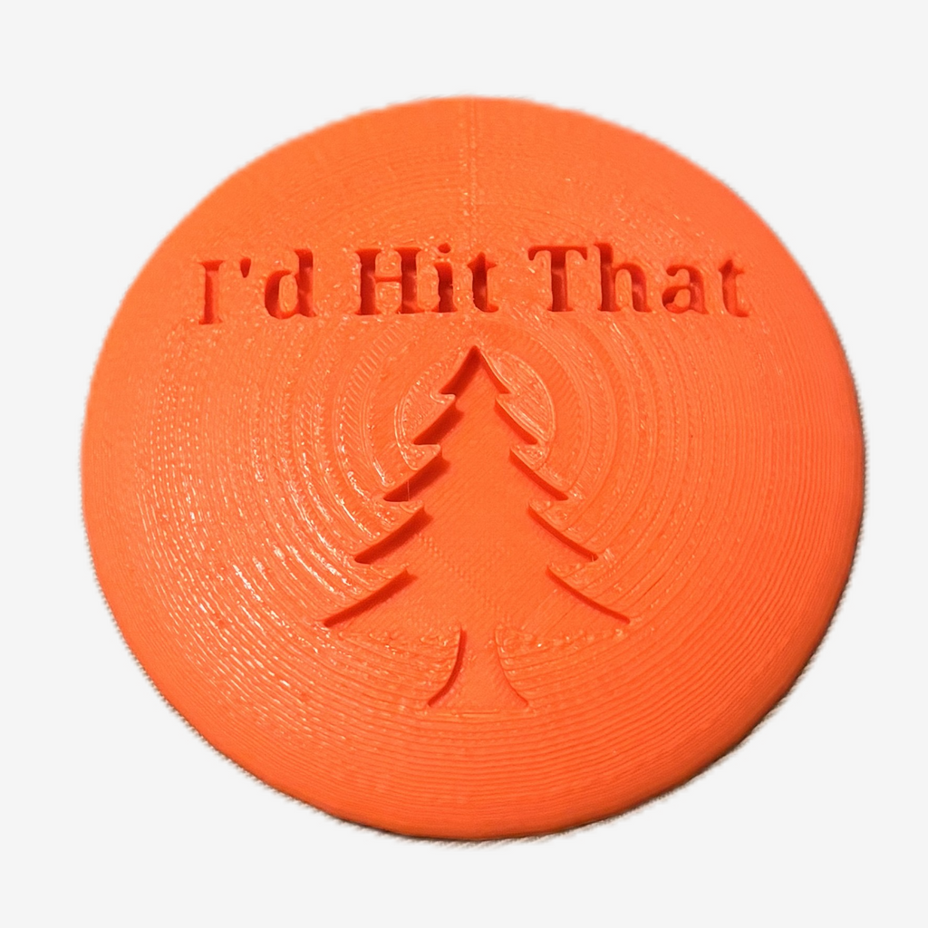 I'd Hit That Tree Disc Golf Mini