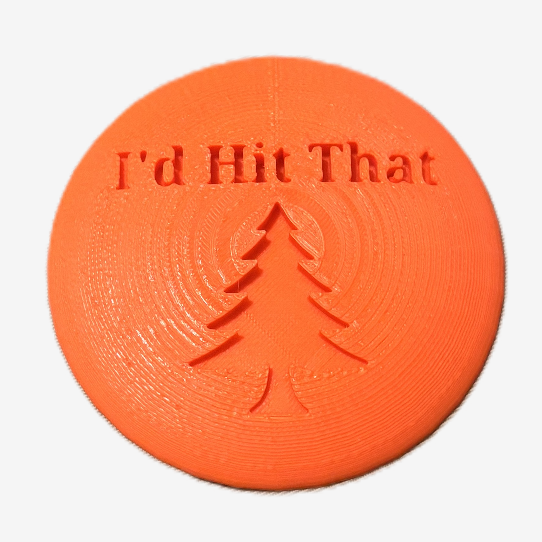 I'd Hit That Tree Disc Golf Mini