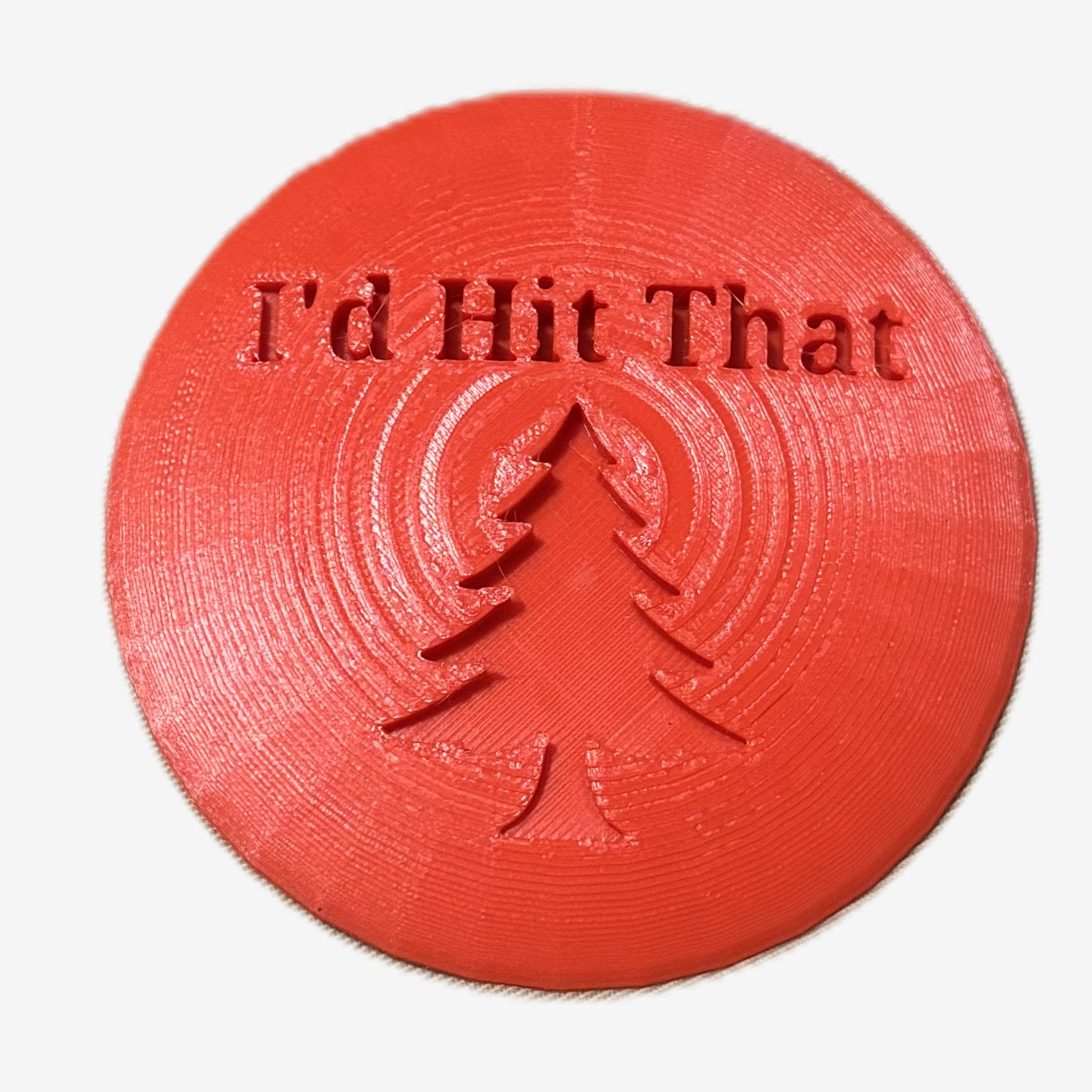 I'd Hit That Tree Disc Golf Mini