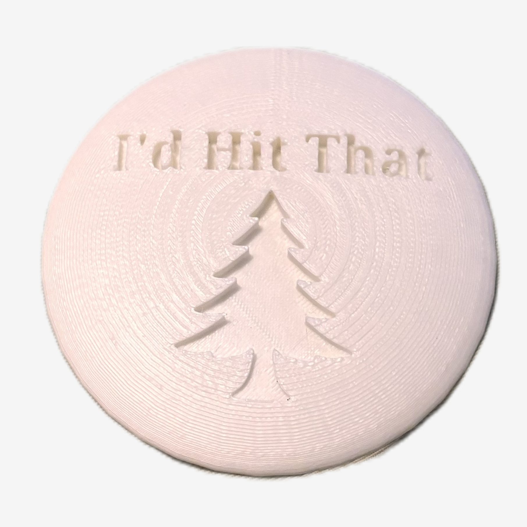 I'd Hit That Tree Disc Golf Mini