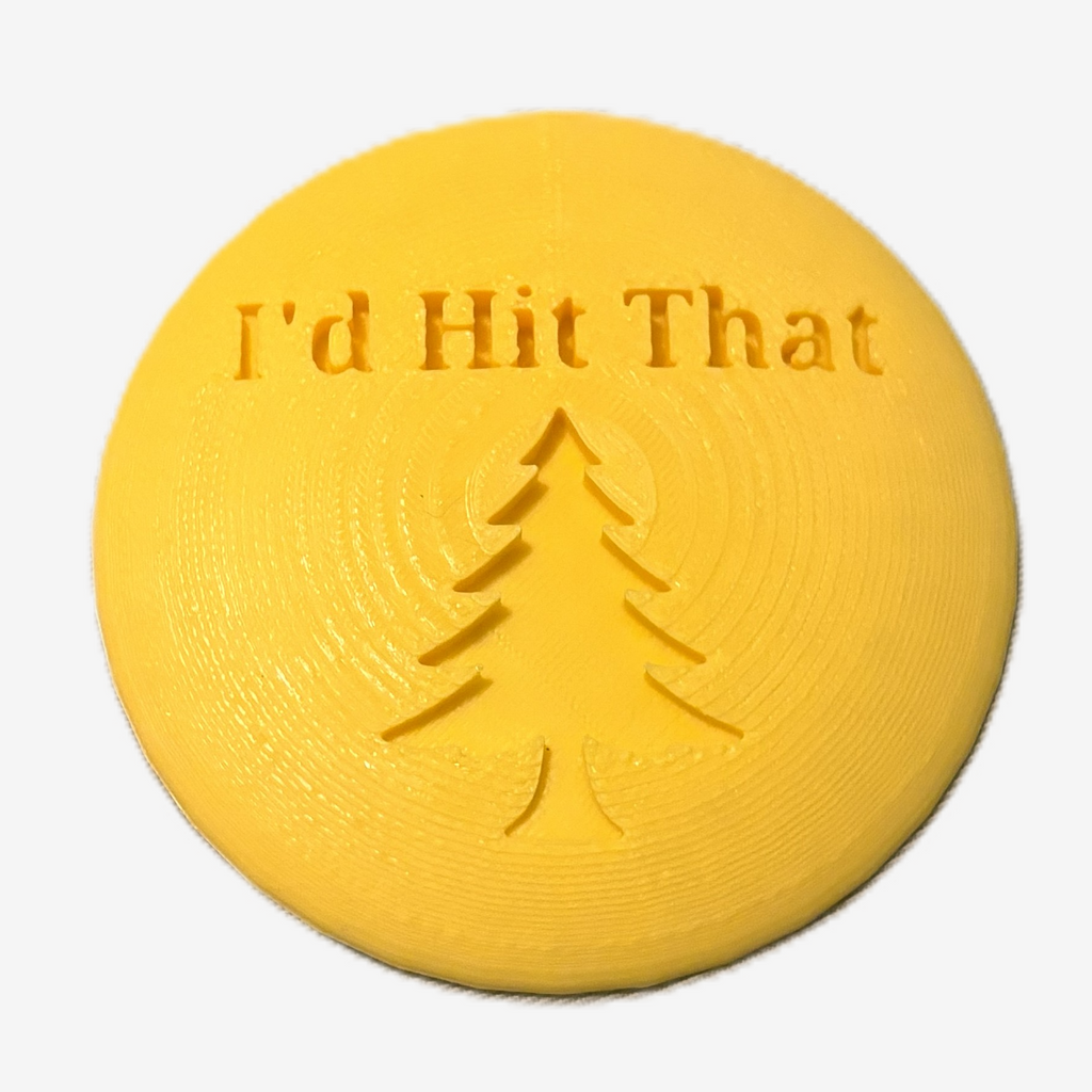 I'd Hit That Tree Disc Golf Mini
