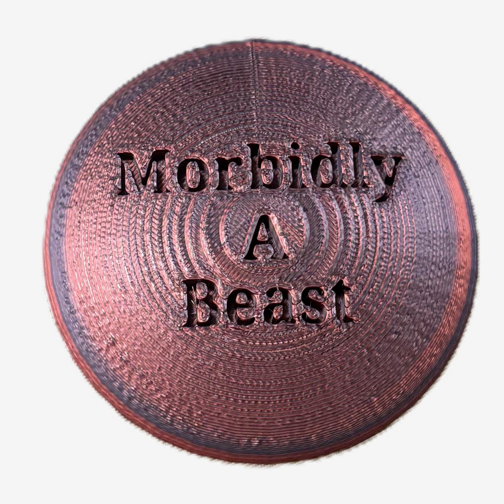 Morbidly A Beast Disc Golf Mini
