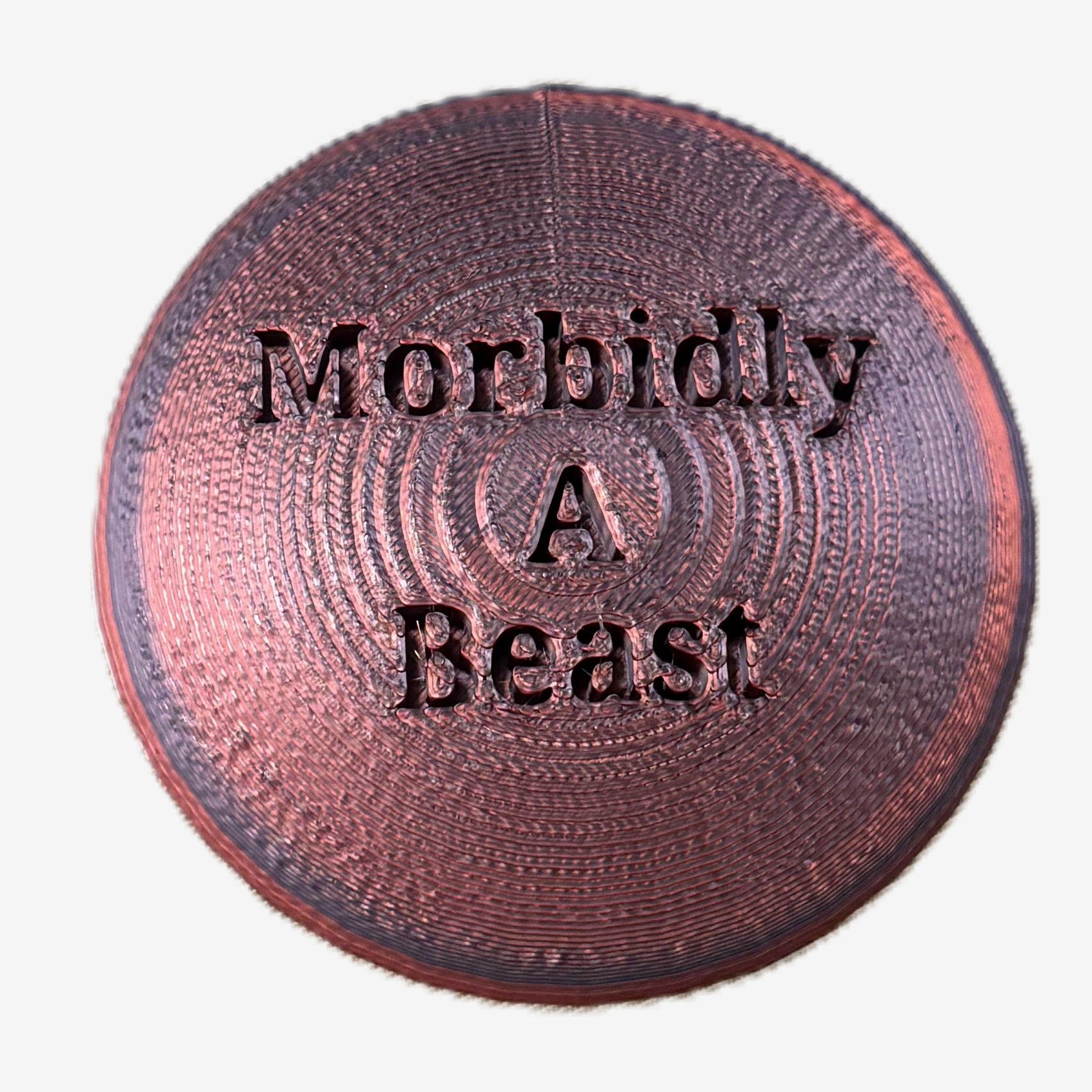 Morbidly A Beast Disc Golf Mini