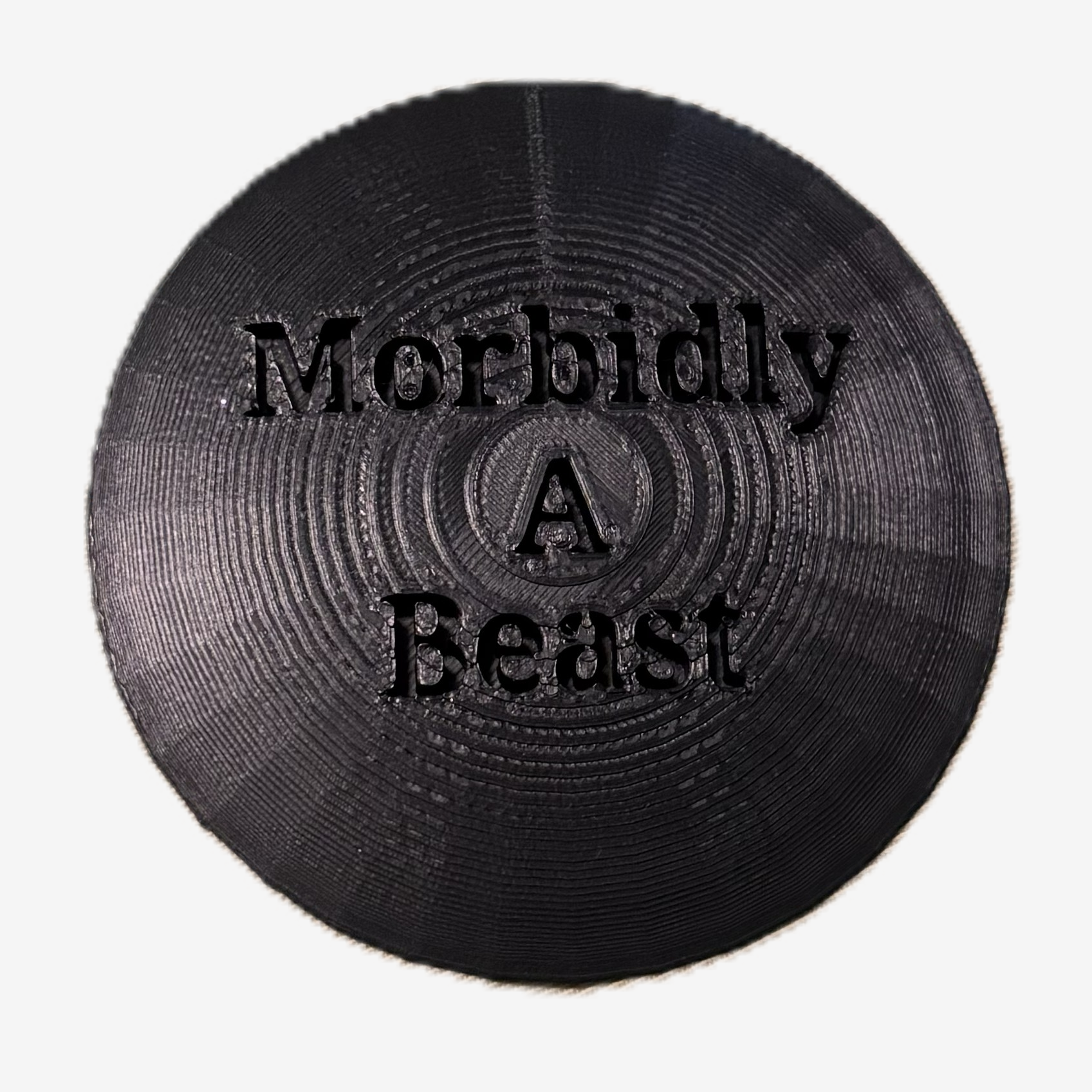 Morbidly A Beast Disc Golf Mini