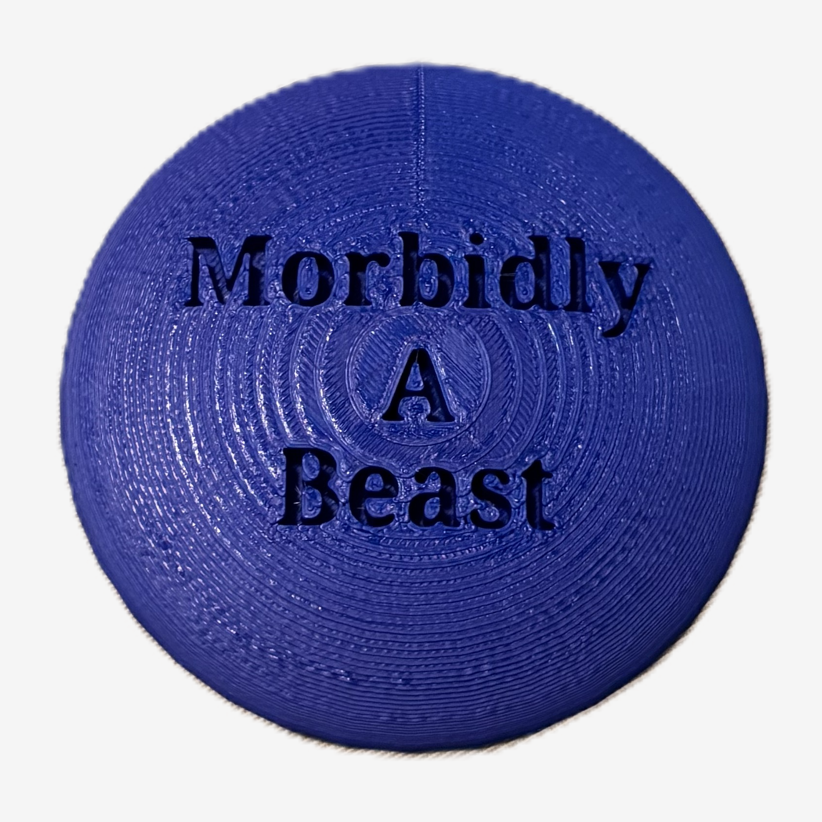 Morbidly A Beast Disc Golf Mini