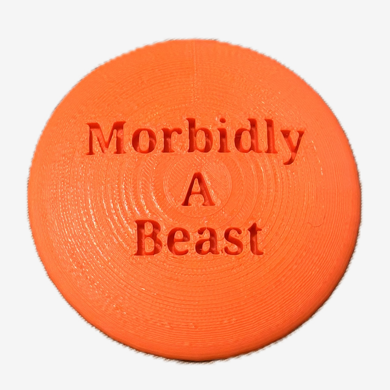 Morbidly A Beast Disc Golf Mini
