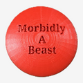 Morbidly A Beast Disc Golf Mini