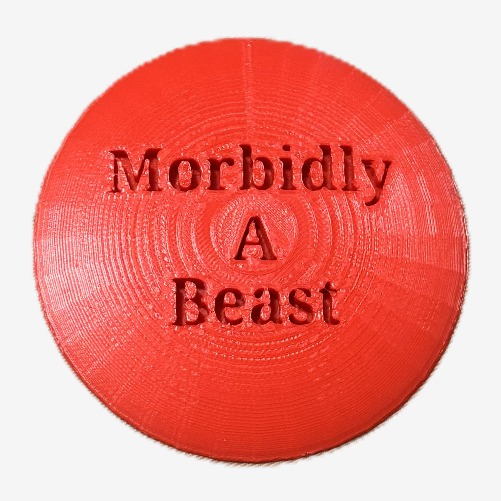 Morbidly A Beast Disc Golf Mini