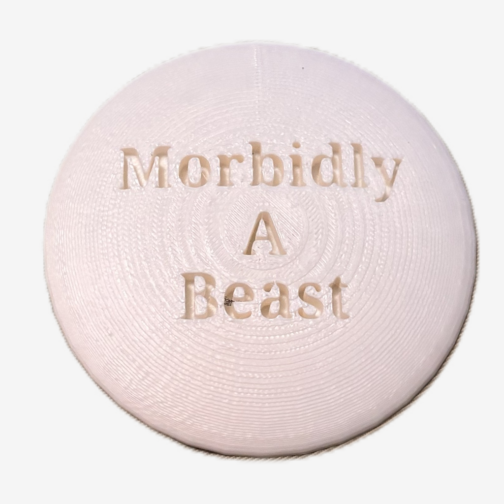 Morbidly A Beast Disc Golf Mini