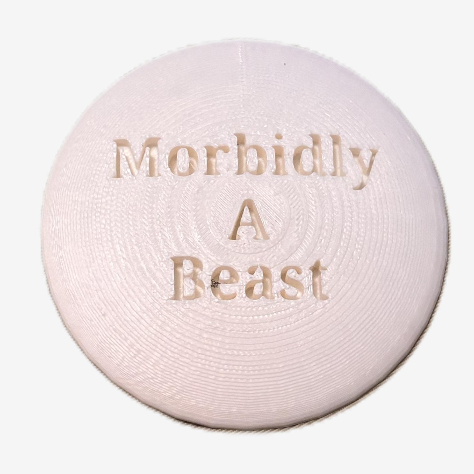 Morbidly A Beast Disc Golf Mini